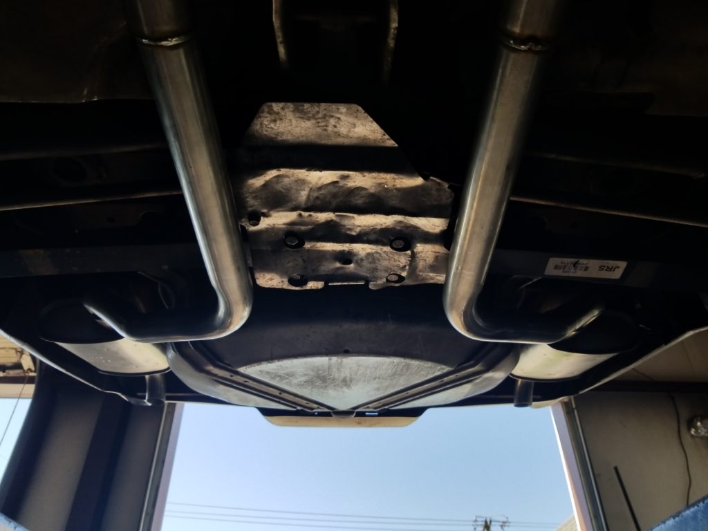 L-81 Corvette that the customer requested a quiet, yet high flow exhaust system. This is why we build our own exhaust systems, the aftermarket systems that would accomplish a similar feat simply do not fit correctly.